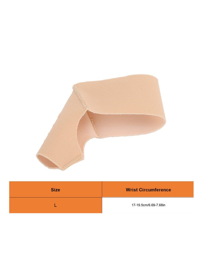 KASTWAVE - MAKINGTEC Thumb Support Brace, CMC Joint Thumb Splint, Elastic Thumb Spica Support Splint, Soft Thumb Compression Sleeve Protector for Joint Pain Tendonitis Sprains, L - Image 1
