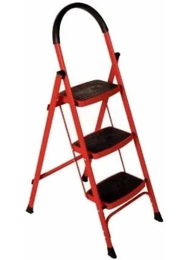 SHOWAY In-House Folding Ladder Domestic Light Stepladder Household Combination Multi function Steps Indoor Outdoor Home 3 Step  - Image 2