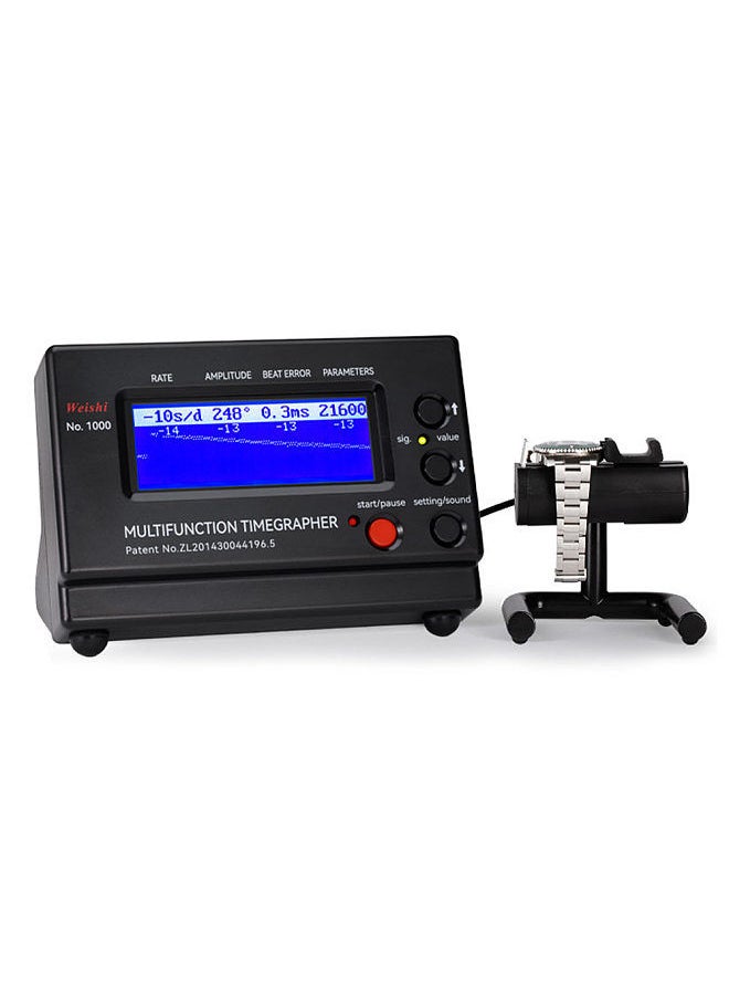 Generic - PC Housing Multifunctional Professional Timing Timegrapher Mechanical Watch Tester for Repairers and Hobbyists Watch Tools - Image 1