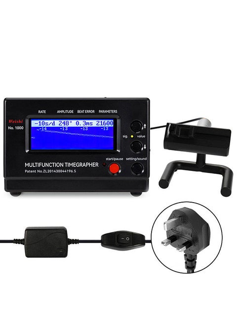 PC Housing Multifunctional Professional Timing Timegrapher Mechanical Watch Tester for Repairers and Hobbyists Watch Tools