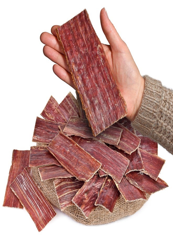 PEPPY DOG Natural Esophagus Chews 25 Count (6 in) | Flat Jerky Sticks | Gullet Treats for All Dogs | Single Ingredient Snack | High Protein | Gently Dried | No Rawhide - Image 1