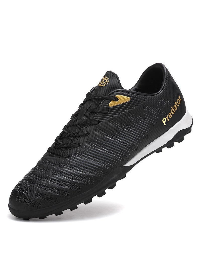 Sky View Boys And Girls Football Boots Kids Firm Ground Soccer Athletics Training Sport Shoes Astro Turf Trainers Teenager Profession Competition Teenager Indoor Outdoor Children Sneakers - Image 1