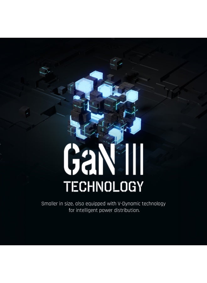 VOLTME 6-in-1 GaNFast Power Strip 75W – 3250W Heavy-Duty AC Socket Extension with 3 USB-C PD Ports, 2 USB-A QC 3.0 Ports, 1.2m Type-C Cable + 1.8m Extension Cable, Compatible with iPhone Air, iPhone 17/17 Pro/17 Pro Max, iPhone 16 Pro/Max/Plus, Galaxy S24/S23/S22, MacBook Pro/Air, Dell XPS, iPad Pro, Steam Deck, Ideal for Travel - Image 4