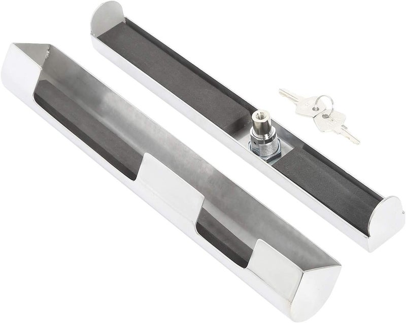 NovelBee Heavy Duty Stainless-Steel Outboard Engine Lock with Key - Image 2