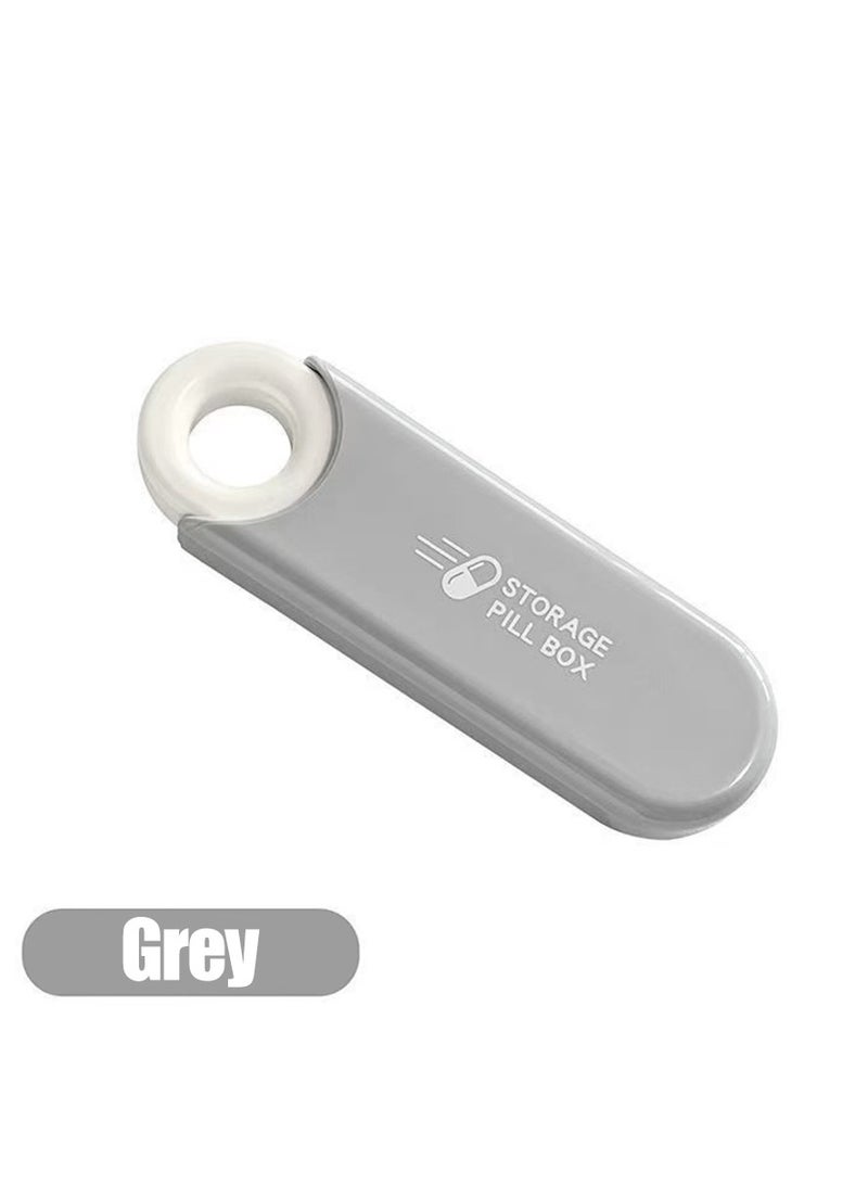 Generic Portable Pill Box 3 Times A Day,Portable Travel Pill Case for Purse Pocket Bag, Compact Daily Pill Organizer for Vitamins,Medicine,Fish Oils,Supplements - Image 2