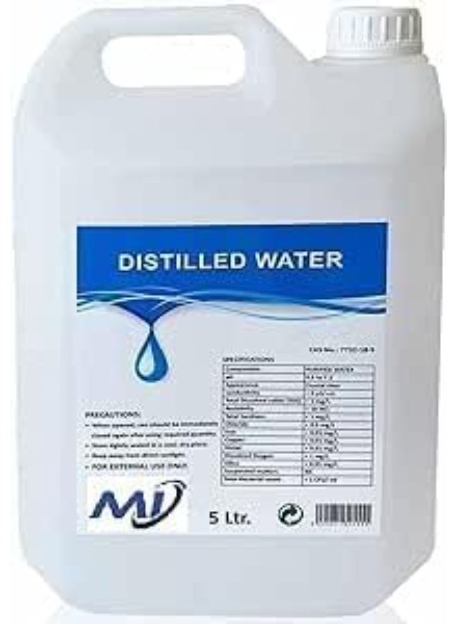 Distilled Water 5 Litre