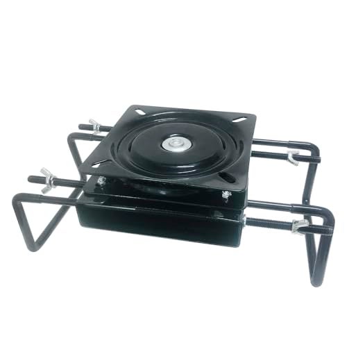 Sebnux Clamp on Boat Seat Mount with Swivel Boat Seat Swivel Ideal for Kayak Jon Boat (1) - Image 1