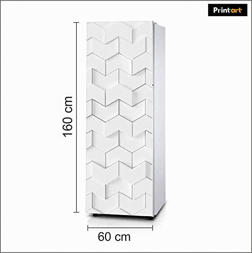Artway Fridge Sticker Decorative Refrigerator Door Sticker PVC Vinyl Fridge Wrap Sticker for Home and Kitchen 160cm x 60 cm or 63 X 24 Inches SelfAdhesiveMulti3 Multicolor_20 - Image 2