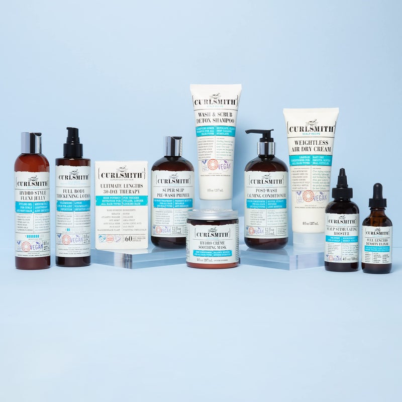 CURLSMITH - Full Body Thickening Lotion - Instant Volume for All Hair and Curl Types, Vegan (237ml/8 fl oz) - Image 5