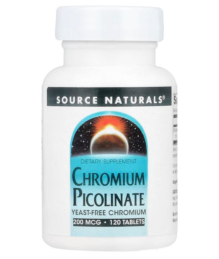 Chromium Picolinate  200 mcg 120 Tablets
