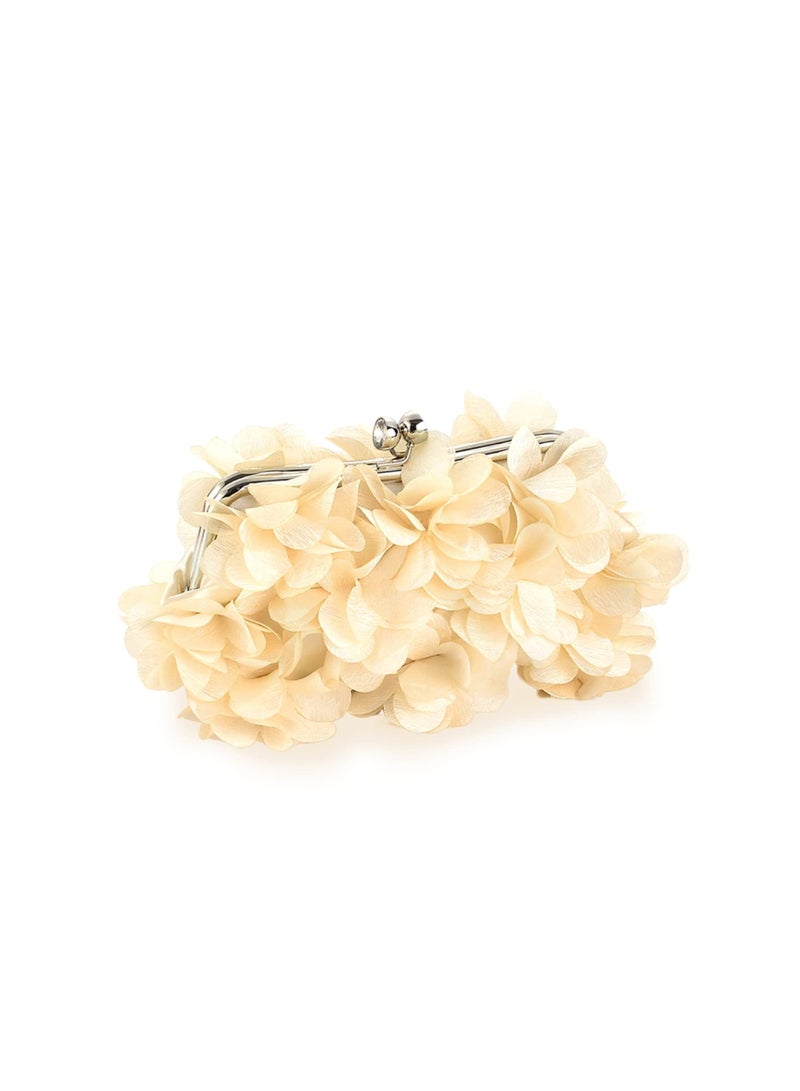 SYOSI Floral Applique Clutch Handbags, Elegant Evening Handbags Unique Floral Clutch Purses Chic Evening Handbags with Appliques Compact Small Clutch Purses Luxury Evening Floral Handbags for Women - Image 1