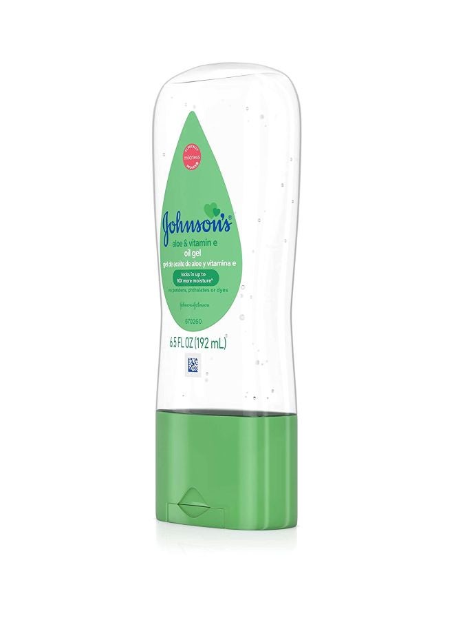 Johnson's Pack Of 2 Aloe And Vitamin-E Baby Oil Gel - Image 4