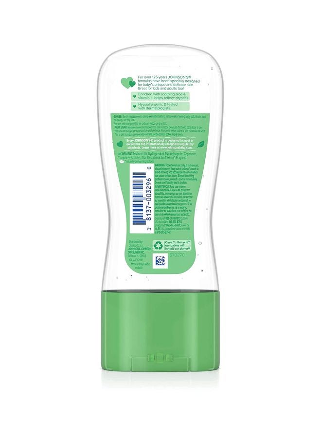Johnson's Pack Of 2 Aloe And Vitamin-E Baby Oil Gel - Image 3