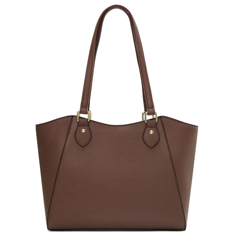 CHICAROUSAL Tote Bag for Women Large Handbags and Purses for Women PU Leather Womens Shoulder Bags (aYB Coffee) - Image 1