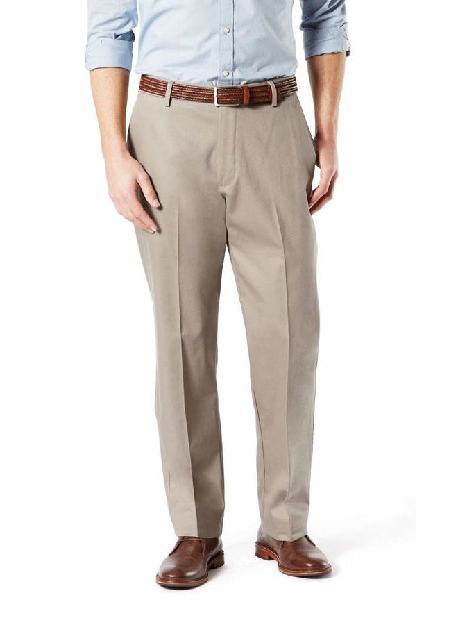 DOCKERS Men's Casual Pants, Timber Wolf, 36W / 29L - Image 1