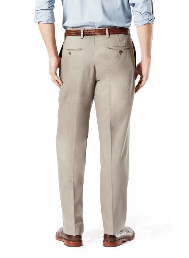 DOCKERS Men's Casual Pants, Timber Wolf, 36W / 29L - Image 3