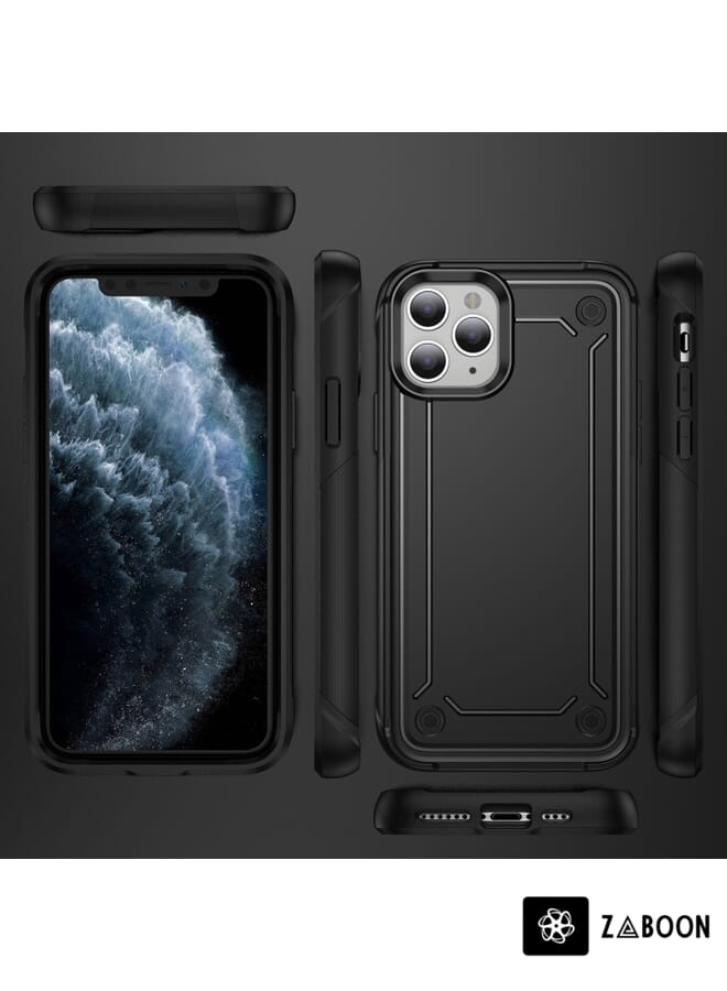 Zaboon Protective Case Cover For iPhone 11 Pro Max 2 in 1 Soft TPU Hard PC - Image 4