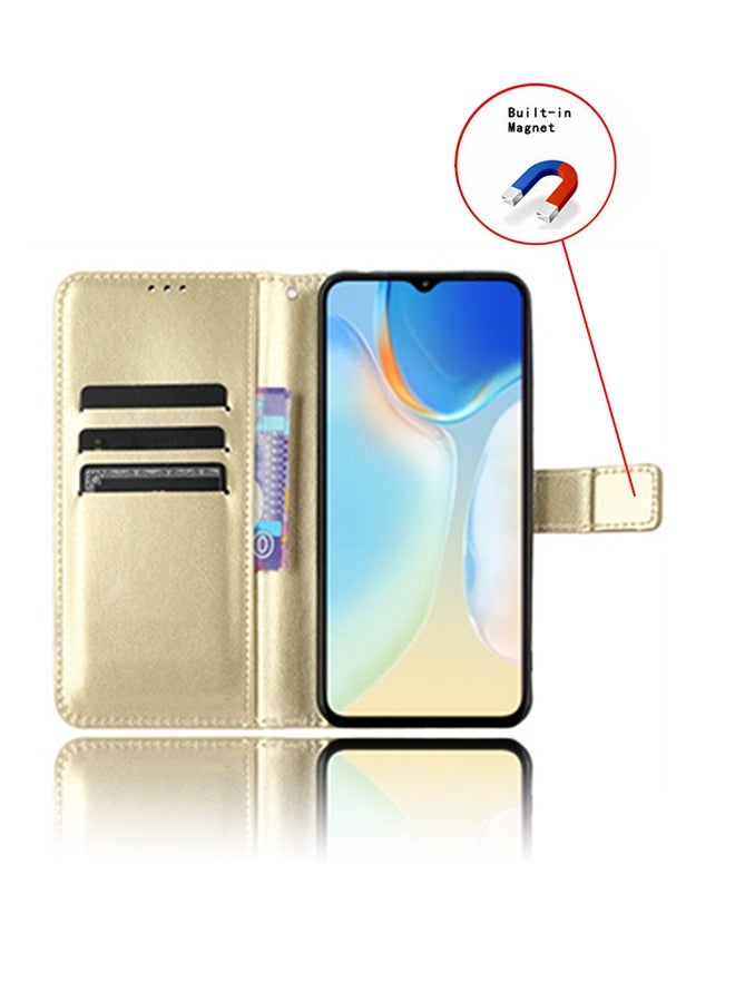 X-level ITEL A70/A665L 4G Case Cover Soft Quality Leather Flip Folio Wallet with Card Slots Holder Stand Back Cover Drop-Proof Shock-Proof Protective Shell Phone Back Accessories Protection  - Image 3