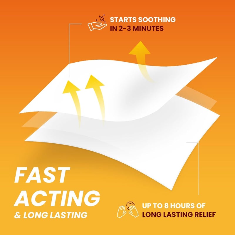 Sumifun Lidocaine Pain Relief Patches  21 Counts Chinese Red Tiger Ultra Strength Pain Patches for Muscule Sore Simple Backaches Joint Pain  FSAHSA Eligible Topical AnalgesicNDC 8416510221 - Image 3