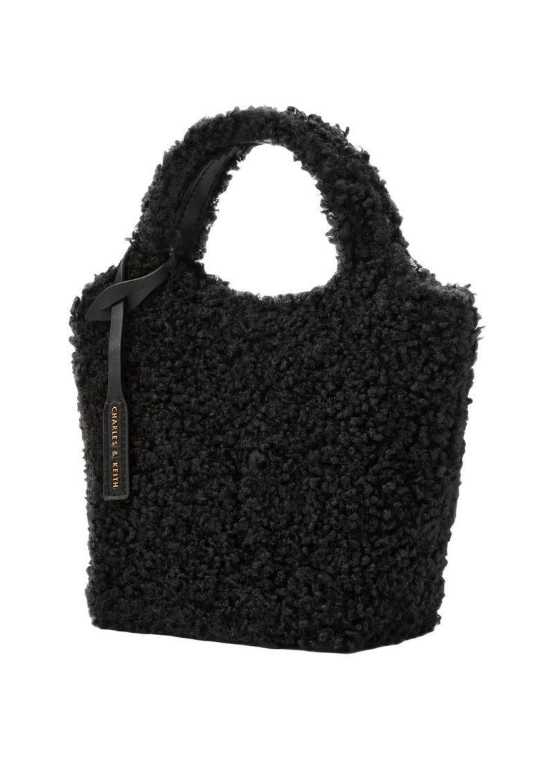 Charles & Keith Charles & Keith - Arlys faux wool tote.  - Image 2