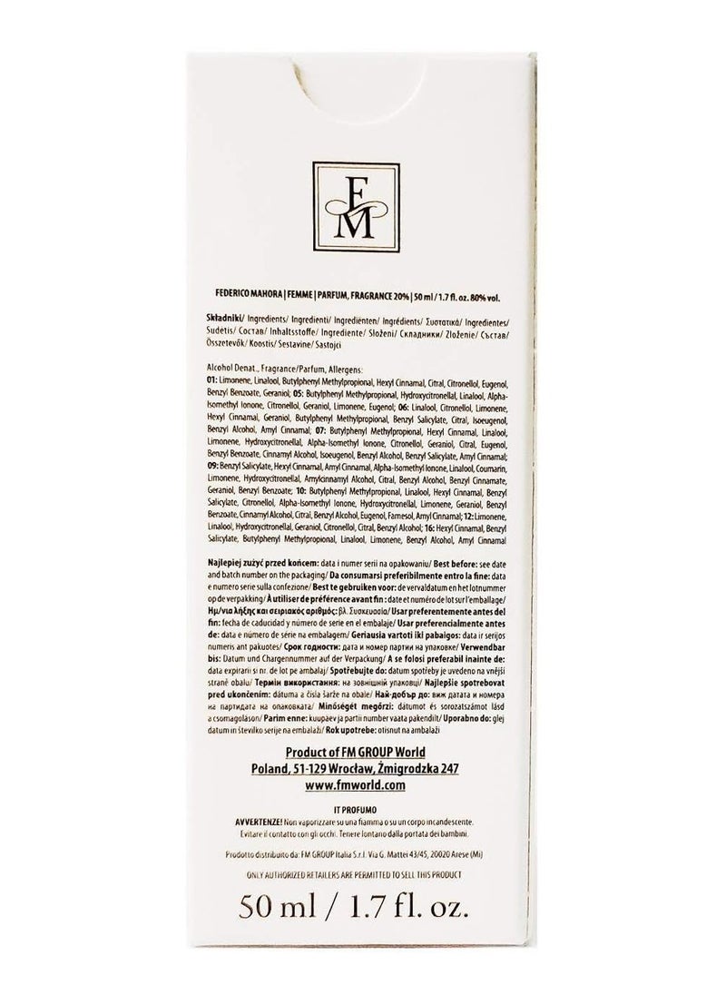 Federico Mahora - FM Federico Mahora No.430 Pure Perfume Fragrance For Women, 50ml - Image 1