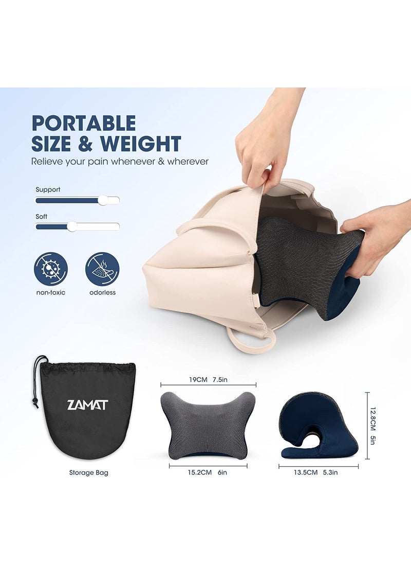 Neck and Shoulder Relaxer with Magnetic Therapy Pillow Case - Navy Blue - pzsku/Z403972B29465639C8CB5Z/45/_/1736597652/7c9a5674-c46f-4a24-8e0d-5c26db71f97b