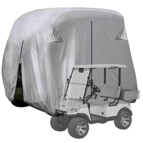 Urby Waterproof Golf Cart Cover 6 Passenger, Aluminum Based Club Car Cover Universal Fits for Club Car, Ezgo, Yamaha & Most Brand - Image 1