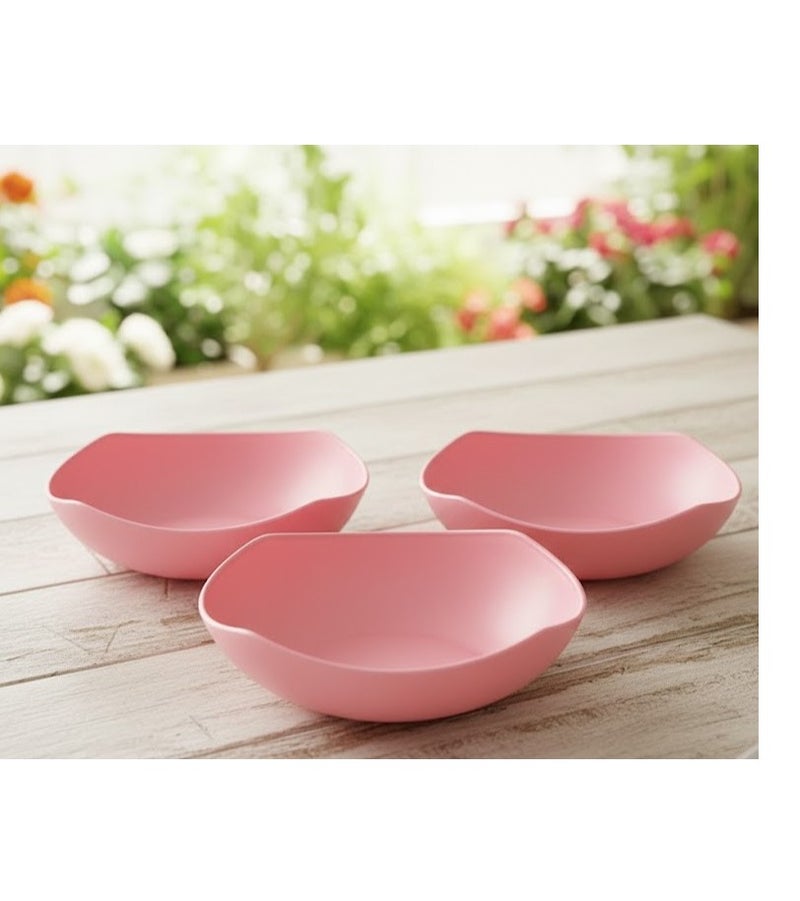 favilla 3-Piece Multi-Purpose Serving Set – Food and Salad Plates for Desserts and Everyday Serving - Code 1054 - Image 1