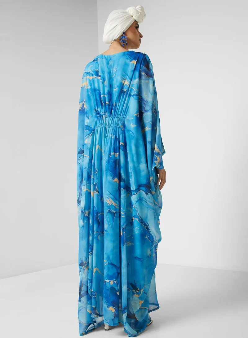 Khizana Printed Kaftan