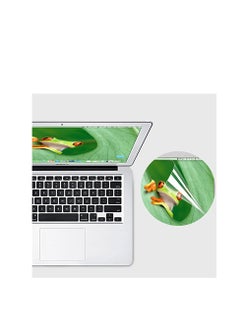 Generic واقي شاشة شفاف عالي الدقة لجهاز MacBook Air مقاس 13.6 بوصة (شريحة A3113 M3 / شريحة A2681 M2)، ملحقات مقاومة لبصمات الأصابع والخدوش، واقي صلابة 5H لجهاز MacBook Air مقاس 13.6 بوصة (شفاف)  - Image 5