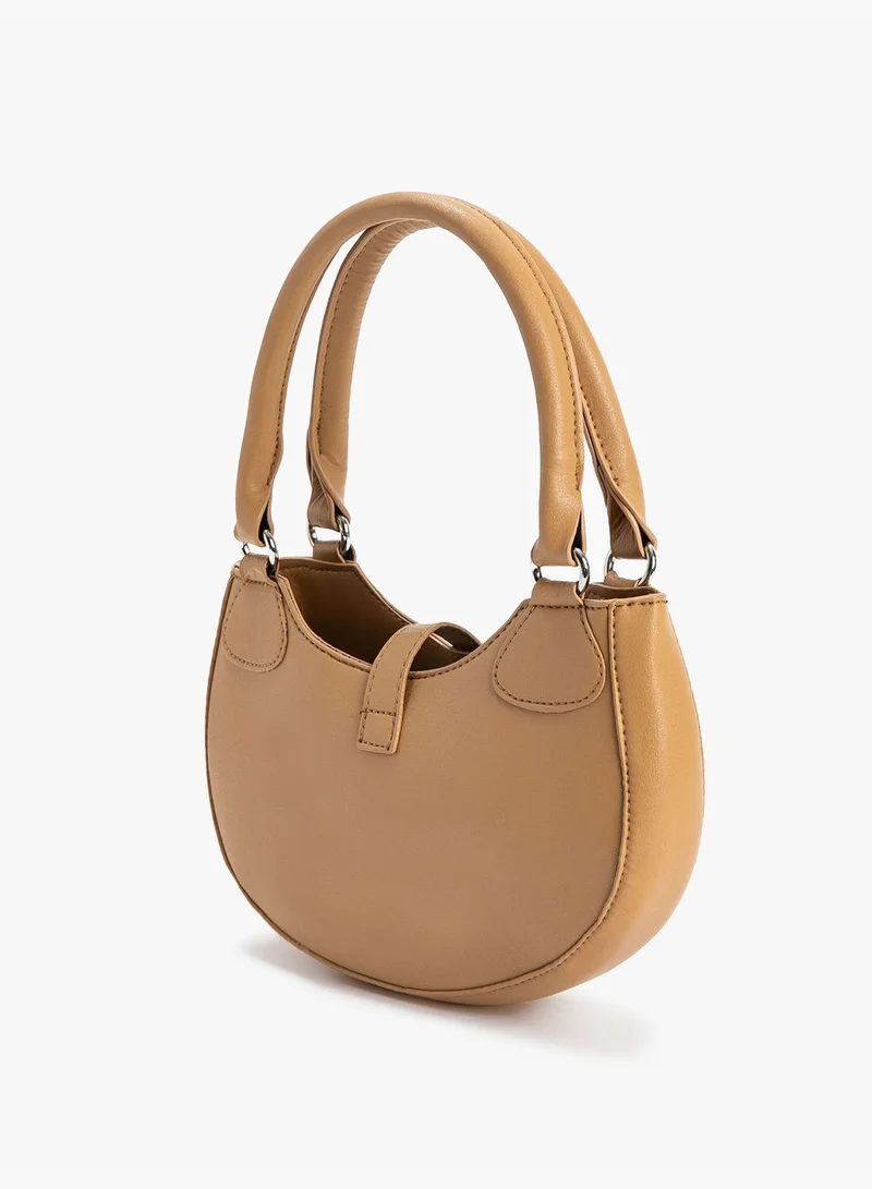 KOTON Beget Shoulder Bag Faux Leather Buckle Detail