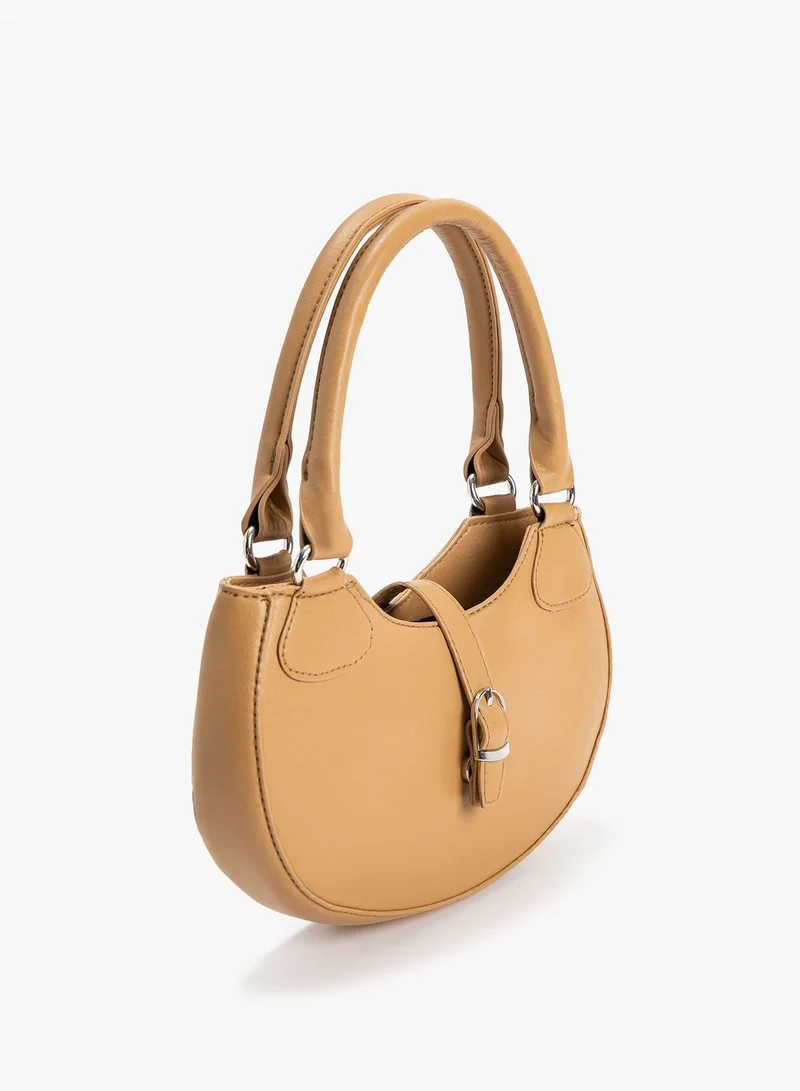 KOTON Beget Shoulder Bag Faux Leather Buckle Detail
