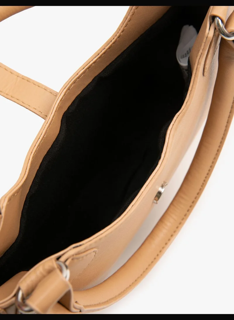 KOTON Beget Shoulder Bag Faux Leather Buckle Detail