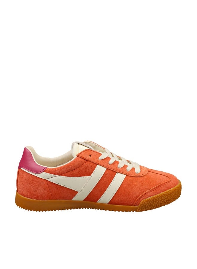 Gola Women's Elan Hot Coral/Off-White/Fuchsia 5 Medium - Image 1