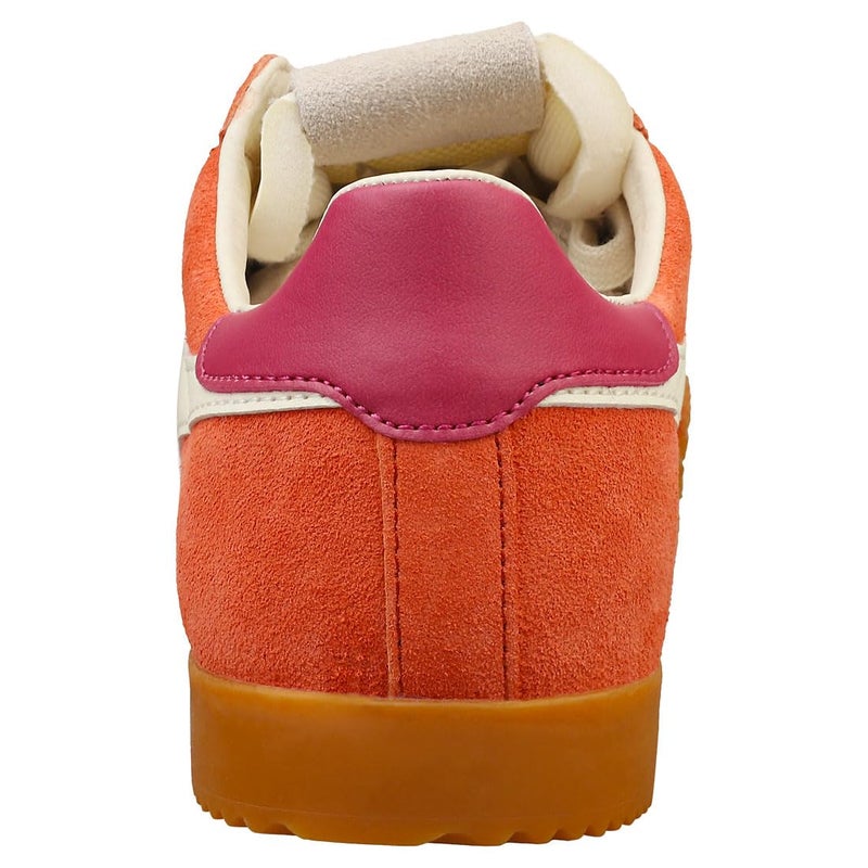 Gola Women's Elan Hot Coral/Off-White/Fuchsia 5 Medium - Image 4