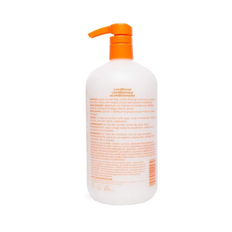 Mixed Chicks Gentle Kids Conditioner with Safflower Seed Oil for Soft & Manageable Hair, 33 fl.oz. / 1 Liter - Image 2