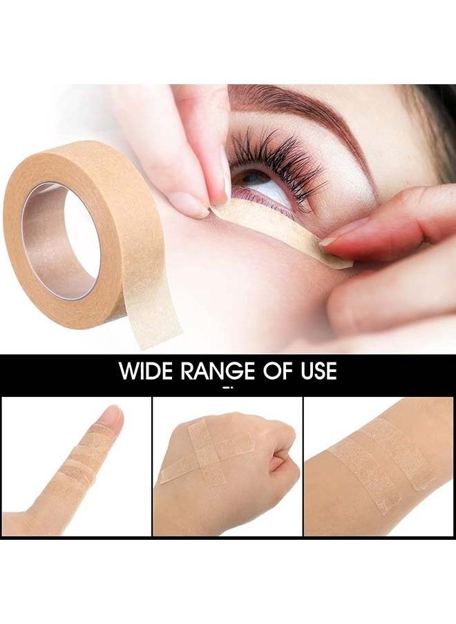MJZ - 6 Rolls Flexible Skin Tape Breathable Nose Tape Self Adhesive Gauze Tape for Wound Injuries Swelling Sports, 0.5 Inch x 10 Yards - Image 1