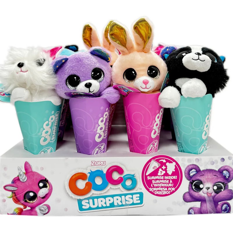 Zuru - Coco Surprise Cone Plush Toy Assorted - 9601 - Image 1
