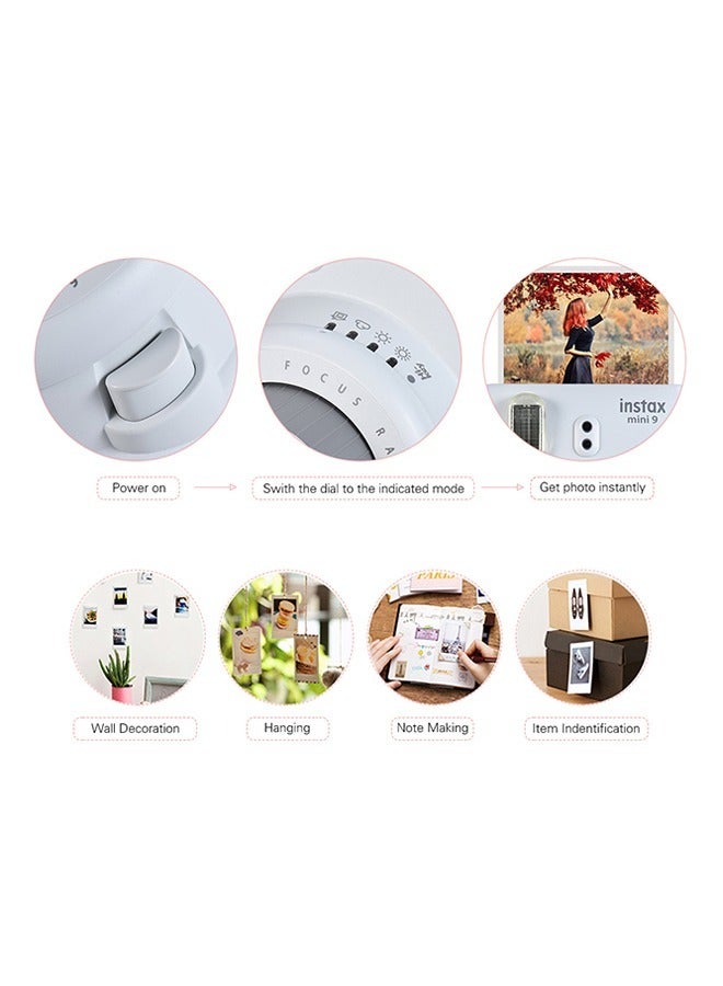 Generic Instax Mini 9 Instant Film Camera With 10 Film Sheets  - Image 3