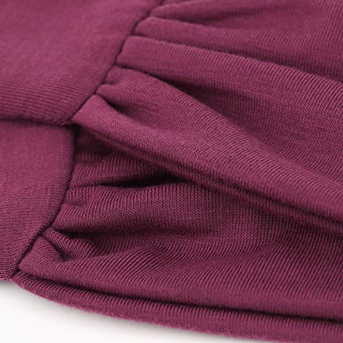 DRESHOW 6 PCS Adjustable Headbands for Women Knotted Headbands Elastic Non-Slip Fashion Hair Bands for Workout Sports Running Yoga - Image 4