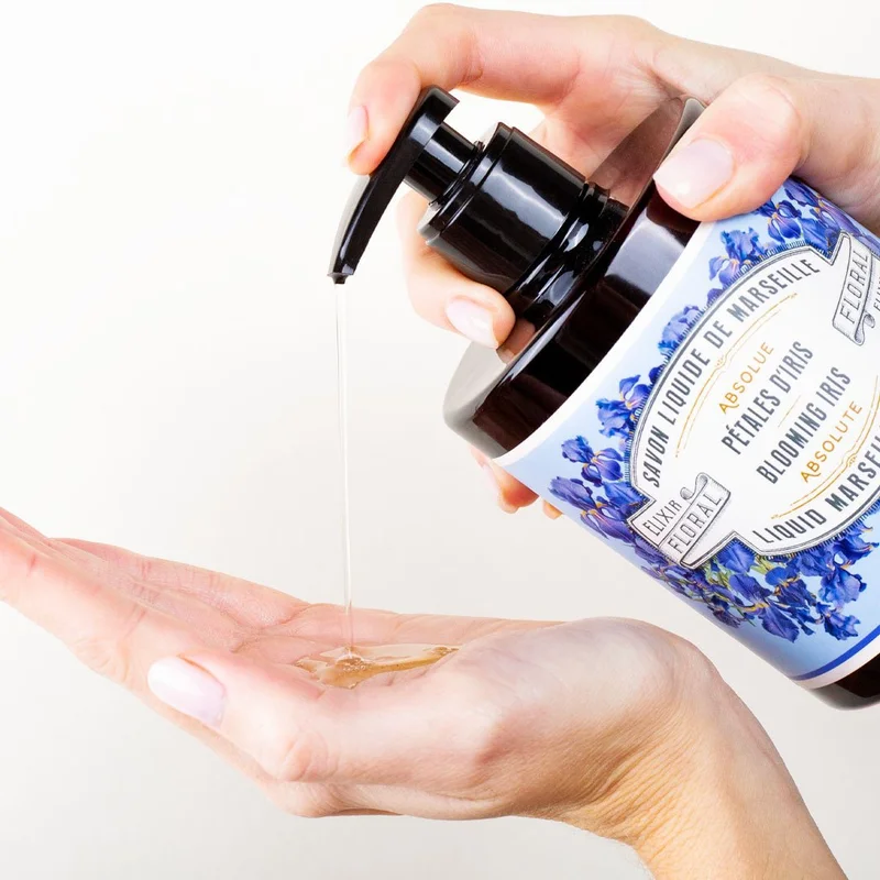 بانيير دي سينز Liquid Marseille soap - Iris Petals 500ml