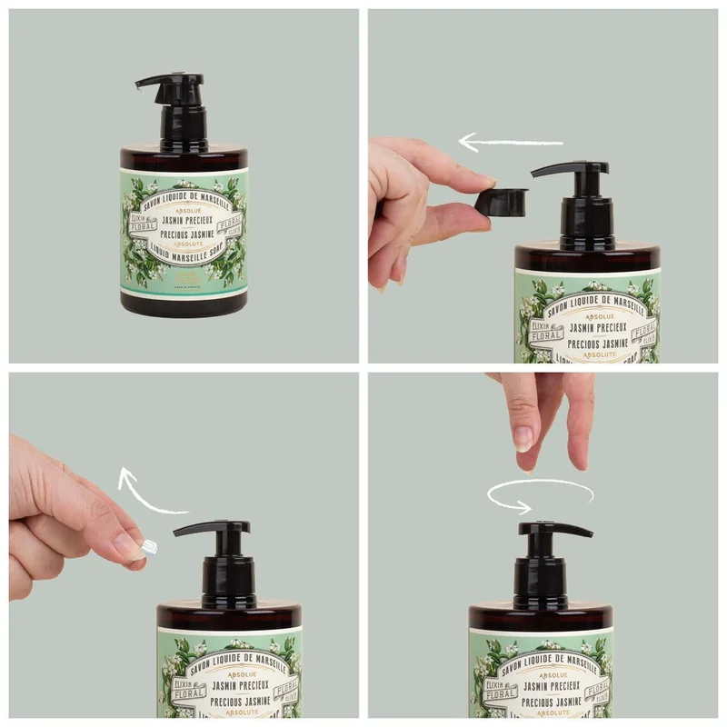 بانيير دي سينز Liquid Marseille soap - Iris Petals 500ml
