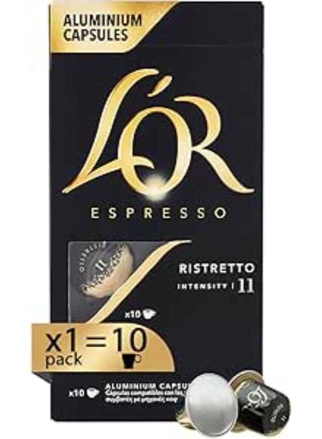 L'or Ristretto Compatible Capsules with 10 Capsules - Image 1