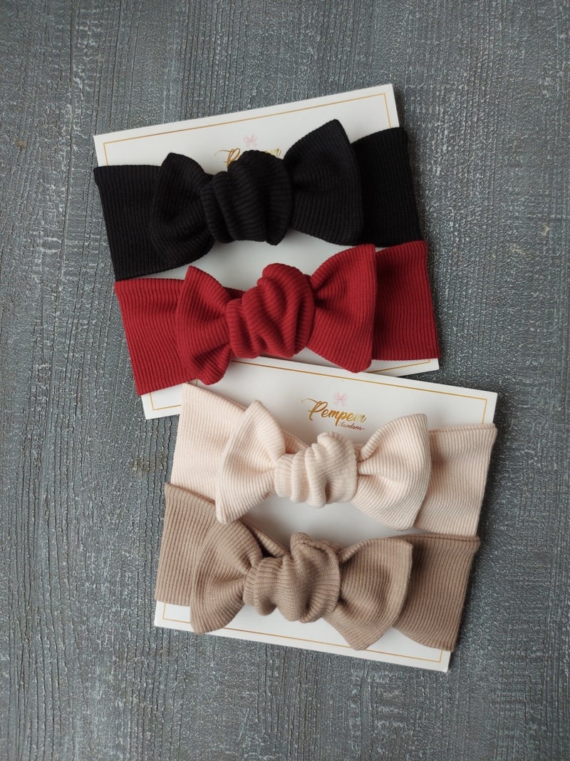 Pempem Bandana Baby Girl Ribana Bandana Set of 4