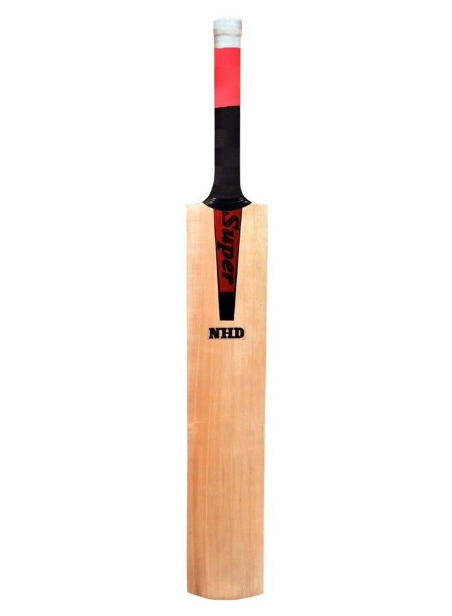 NHD Super Gold SG6B2 Scooped Kashmir Willow Cricket Bat for Tennis Ball (33-34 Inches) - Image 3