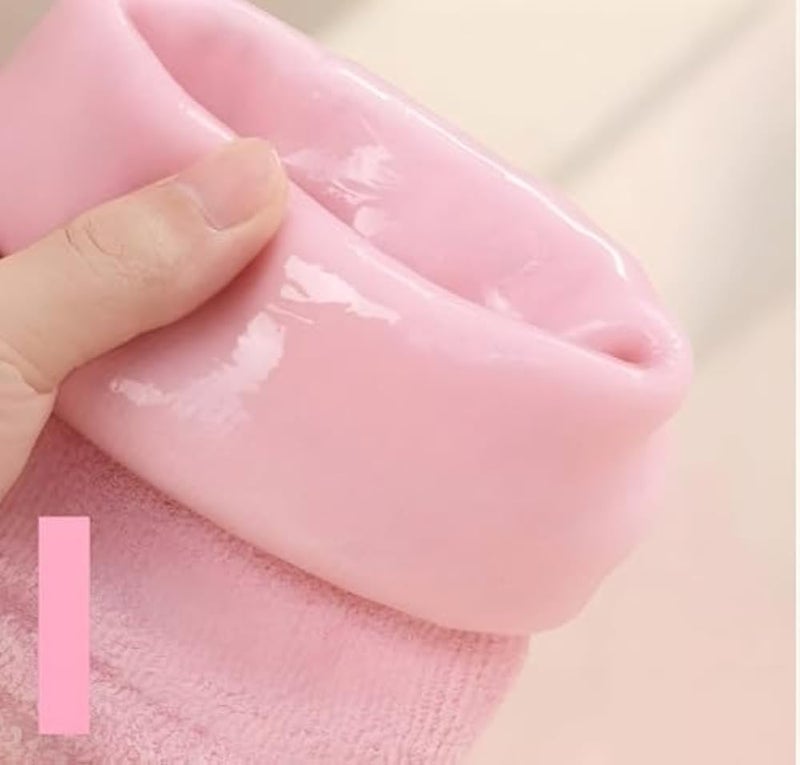 Silicone Foot Moisturizing Socks for Cracked Heel Treatment - Gel Socks for Dry Feet and Soften Heels Deep - Foot Spa Socks for Women and Men - Image 5