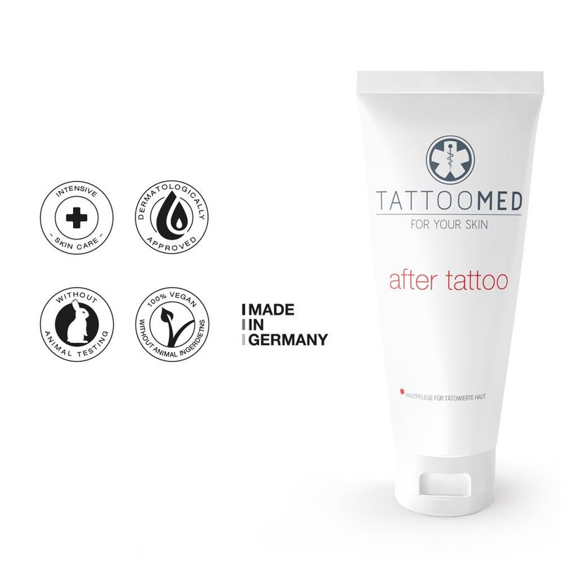 TattooMed After Tattoo - Aftercare With Panthenol For Protecting Sensitive Newly Tattooed Skin - (1 x 100ml) - Image 3