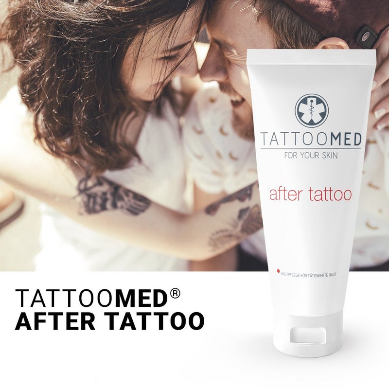 TattooMed After Tattoo - Aftercare With Panthenol For Protecting Sensitive Newly Tattooed Skin - (1 x 100ml) - Image 2