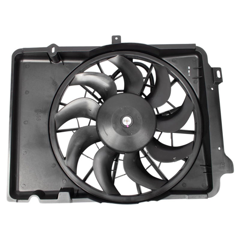 TRQ Radiator Cooling Fan Assembly Compatible with 19901995 Ford Taurus 19901994 Lincoln Continental Mercury Sable FO3115114