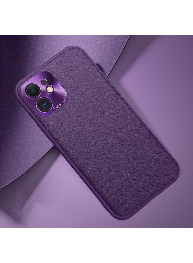 Zaboon Case For iPhone 12 mini Plain Skin Leather Case - Image 1